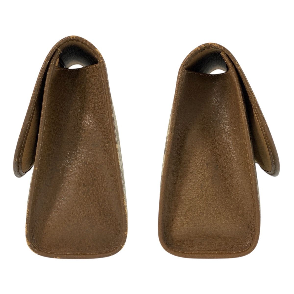Gucci Sherry Line Beige Brown GG Supreme Canvas Clutch — view 8