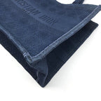 Dior Book Tote Cannage Canvas Blue — view 7