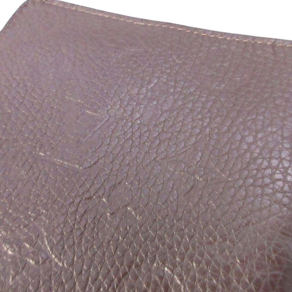 Louis Vuitton Monogram Empreinte Book Cover Clemence Notebook Chocolat — view 5