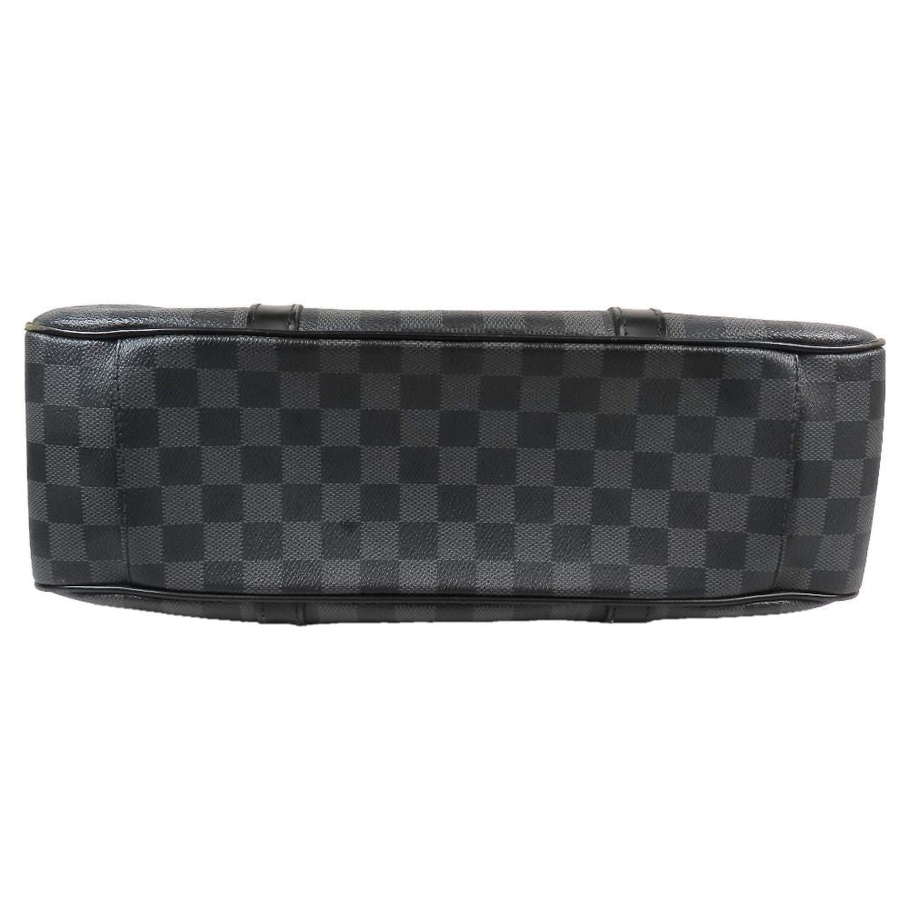 Louis Vuitton 2-Way Tote Handbag Shoulder Damier Graphic Tadao Leather Black — view 4