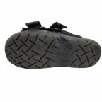 Bottega Veneta Snap Slide Sandals Fabric Leather Platform Shoes 42 Black — view 3