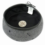 Hermes Saint Honore Cashmere Beret Hat Cap Chaine D'ancre Logo Embroidery 58 — view 4