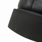 Hermes Hafie Exlibris Short Boots Shoes Leather 43 Black — view 6