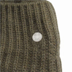 Hermes Frekance Wool Knit Hat Beanie Hat Logo Series M Brown — view 3