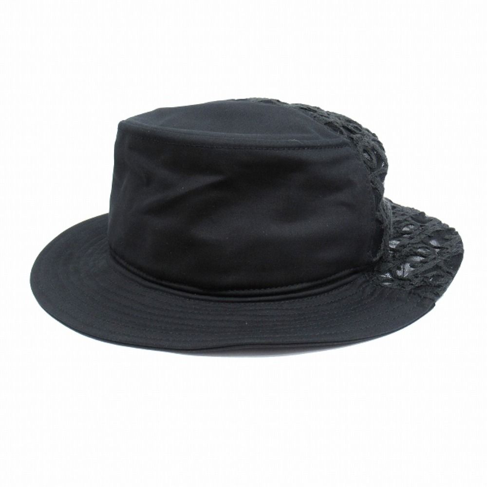 Dior Oblique Split Fisherman Bucket Hat S Black — view 4