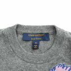 Louis Vuitton Face Patch Cashmere Knit Sweater Collaboration Yayoi Kusama — view 5