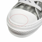 Dior Oak High Top Sneakers Shoes Cut Trotter Logo Technical Fabric 45 White — view 8