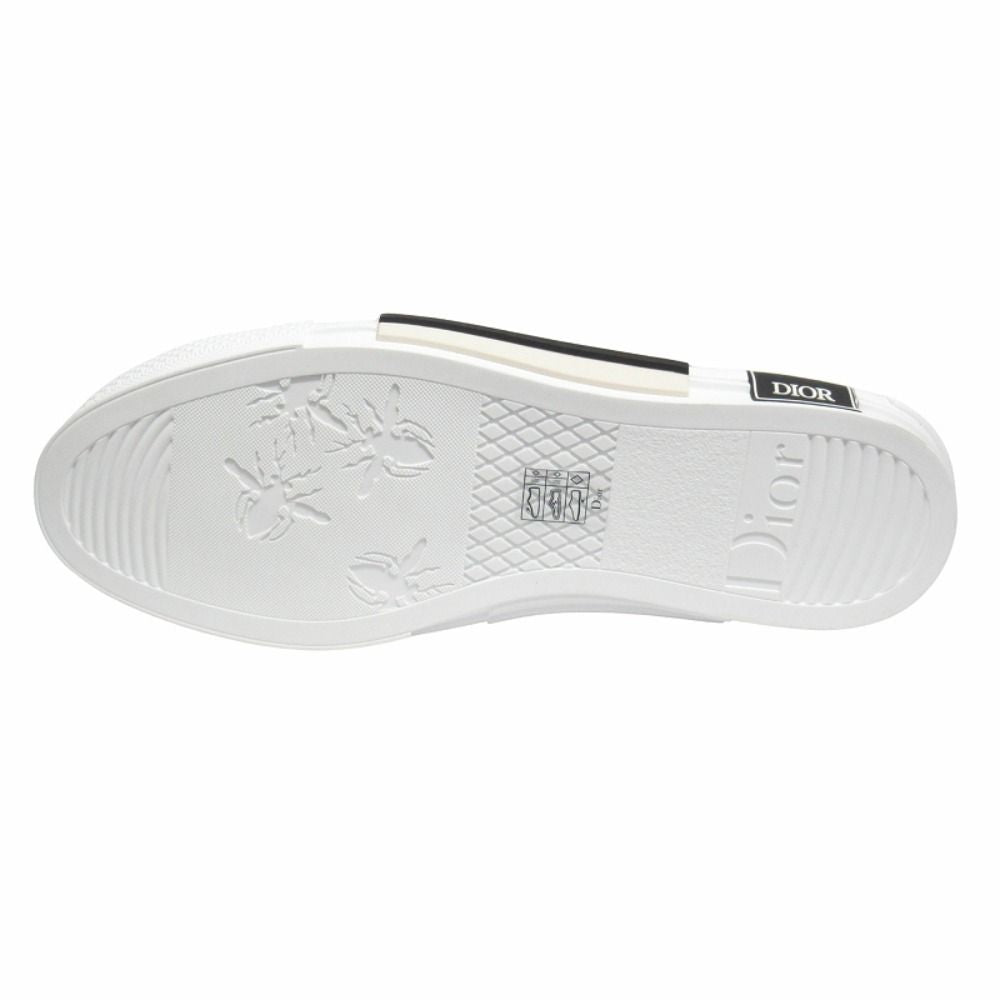 Dior Oak High Top Sneakers Shoes Cut Trotter Logo Technical Fabric 45 White — view 6