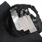 Dior Oak Split Cap Bucket Hat Hybrid Hat Trotter Contrast M Black — view 7