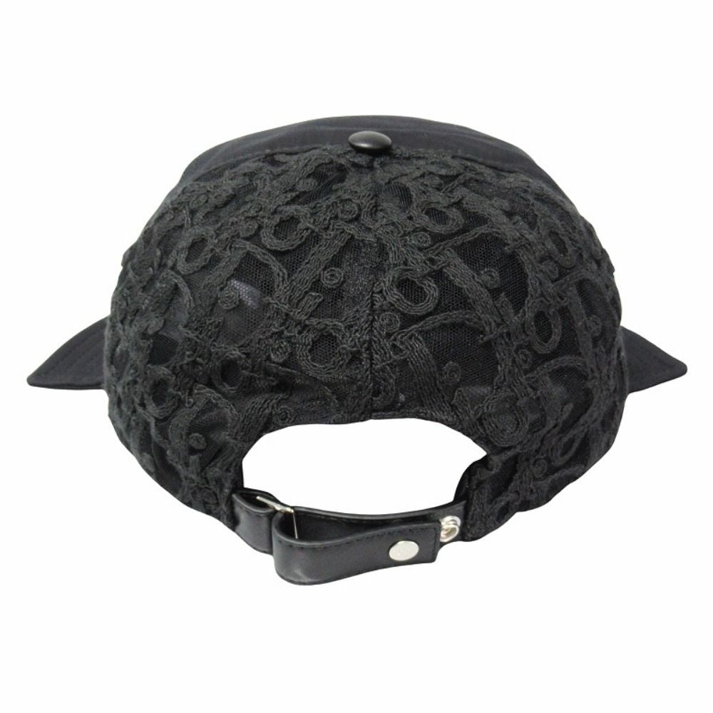 Dior Oak Split Cap Bucket Hat Hybrid Hat Trotter Contrast M Black — view 3