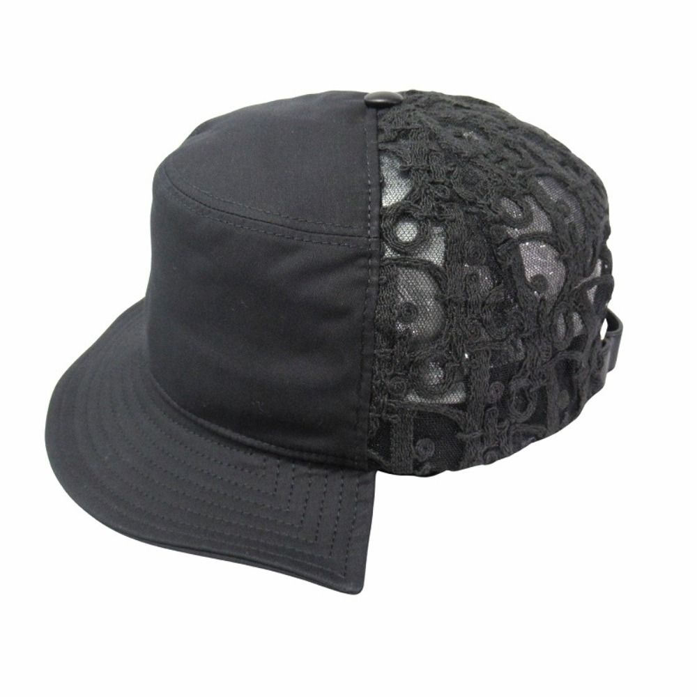 Dior Oak Split Cap Bucket Hat Hybrid Hat Trotter Contrast M Black — view 2