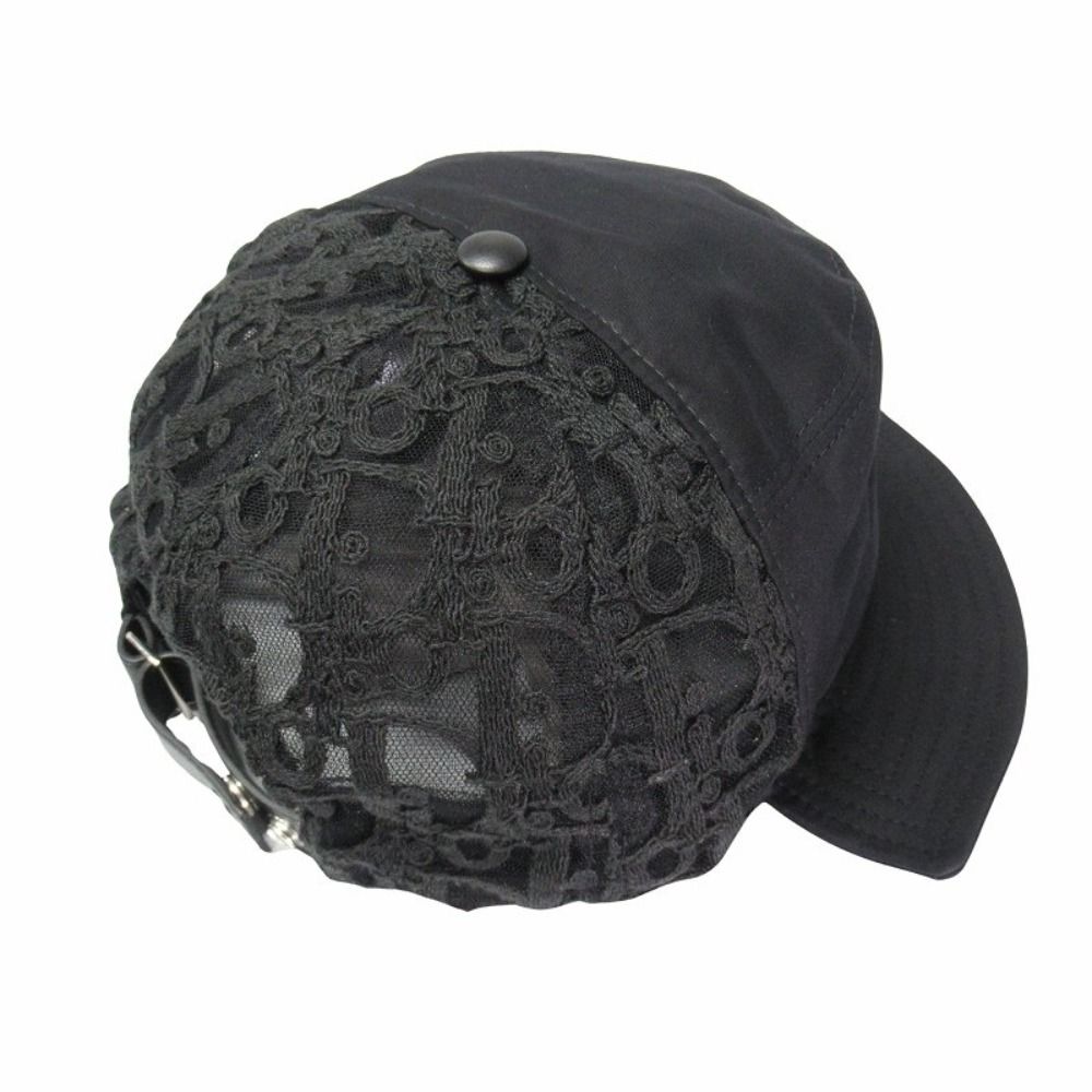 Dior Oak Split Cap Bucket Hat Hybrid Hat Trotter Contrast M Black — view 4