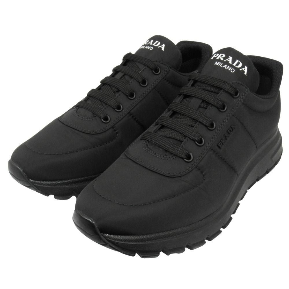 Prada Re-Nylon Sneakers Shoes Low Cut 7 Black — view 3