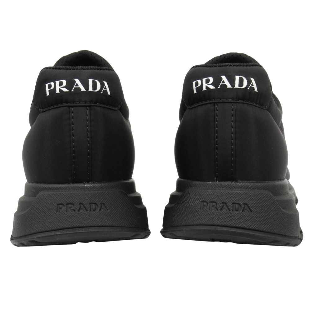 Prada Re-Nylon Sneakers Shoes Low Cut 7 Black — view 4