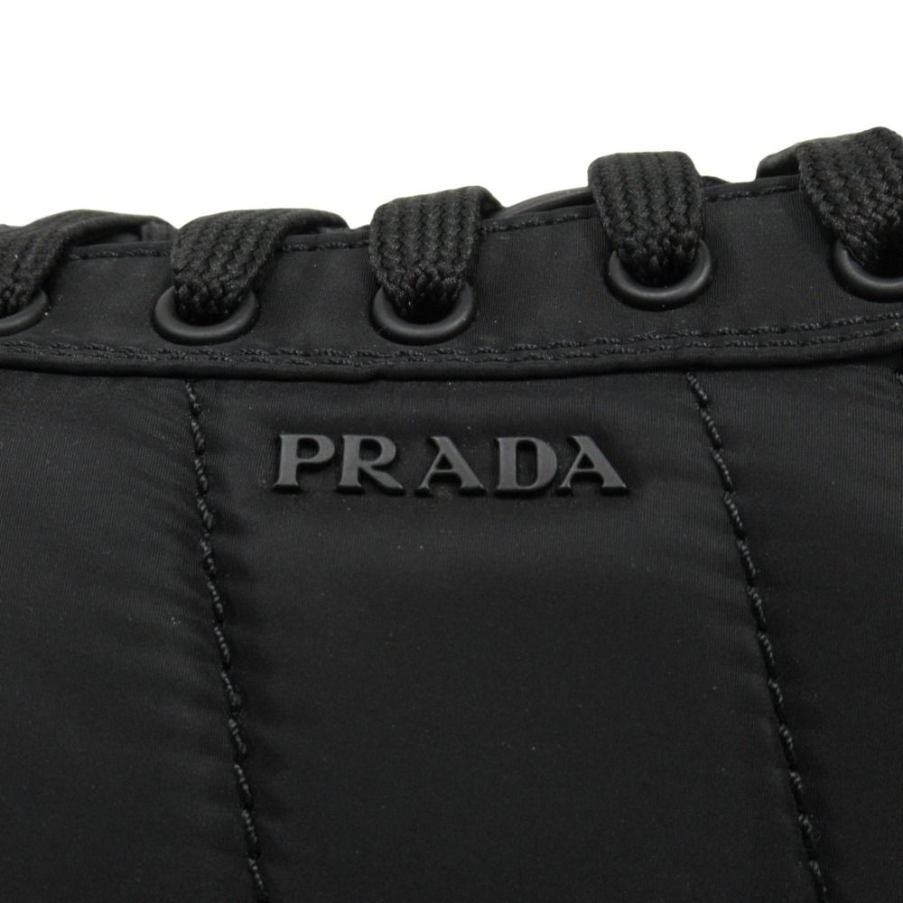 Prada Re-Nylon Sneakers Shoes Low Cut 7 Black — view 5