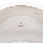 Gucci Cutout Wide Ring Logo Silver — view 8