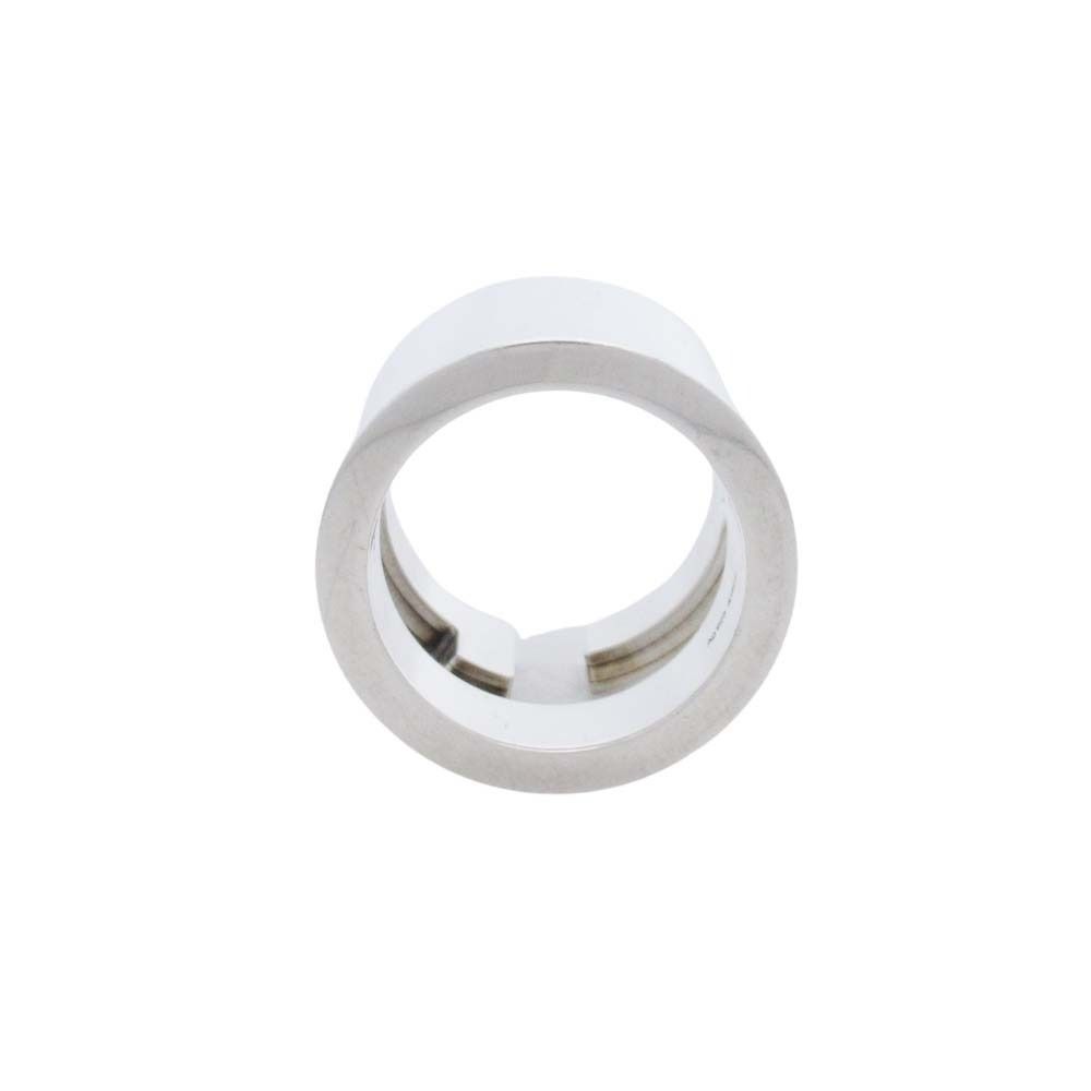 Gucci Cutout Wide Ring Logo Silver — view 6