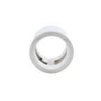 Gucci Cutout Wide Ring Logo Silver — view 6