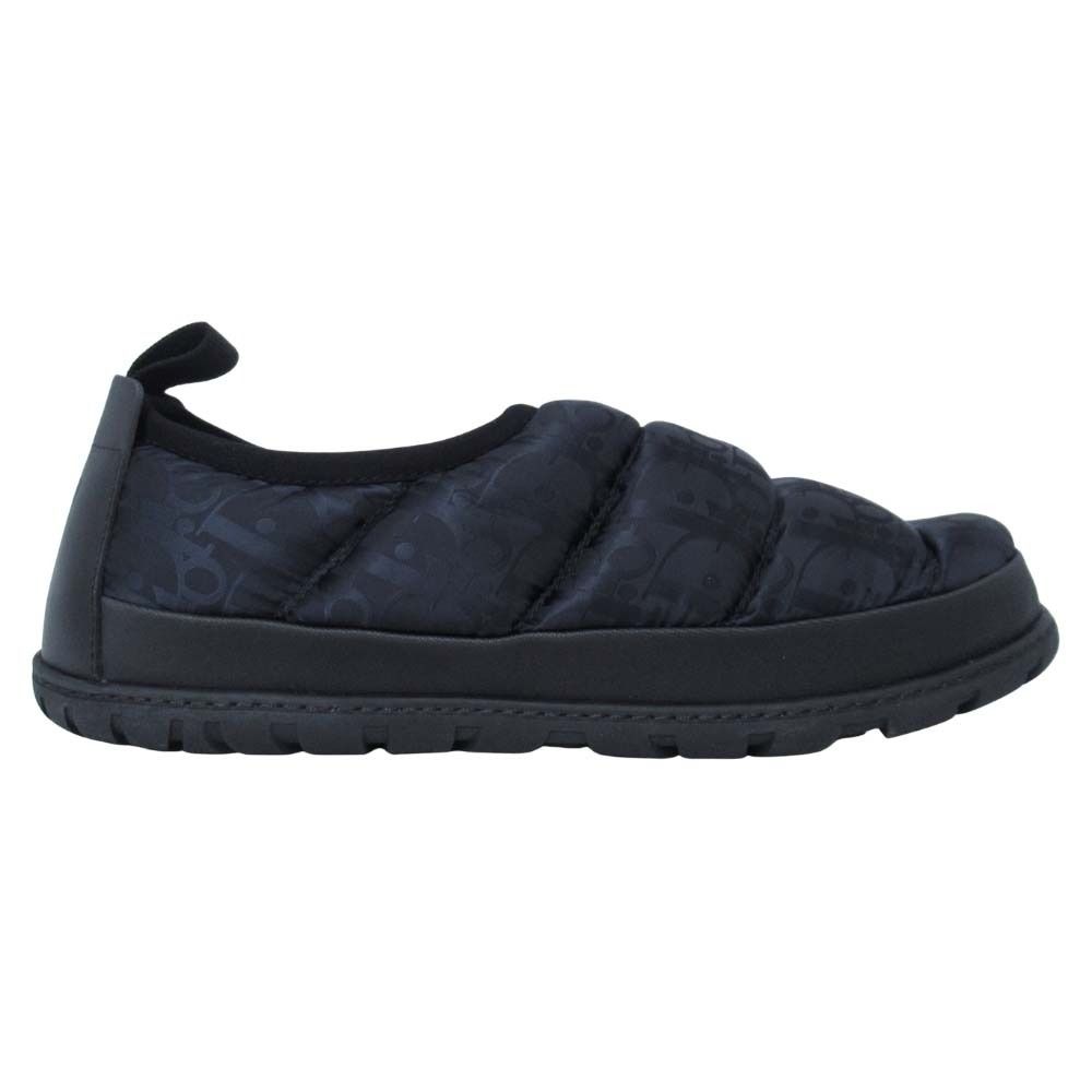 Dior Homme Snow Slipper Padded Slip on Shoes 43 Black — view 4