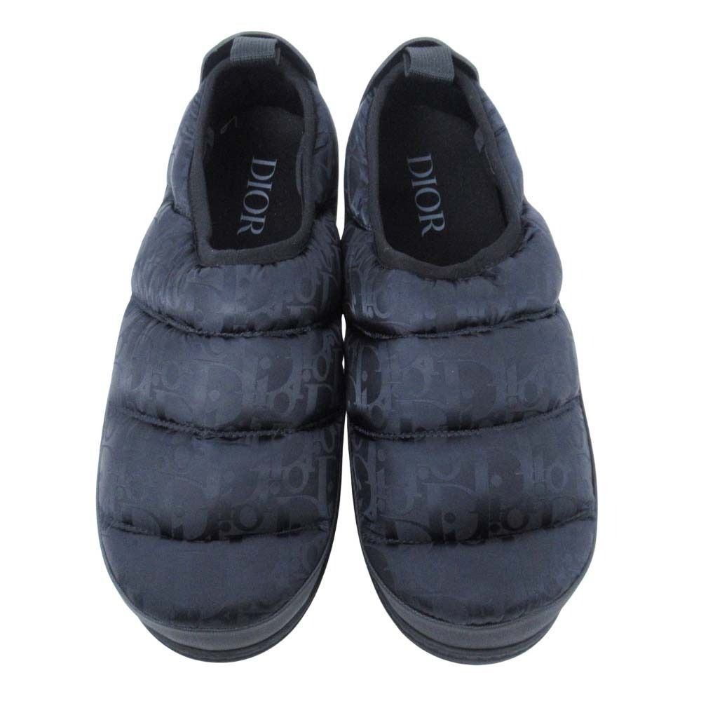 Dior Homme Snow Slipper Padded Slip on Shoes 43 Black — view 2