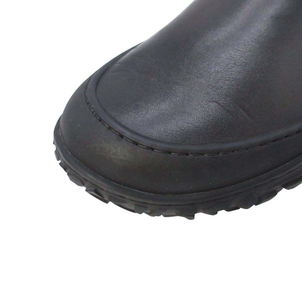Dior Homme Side Gore Boots Chelsea Leather Shoes 40 Black — view 6