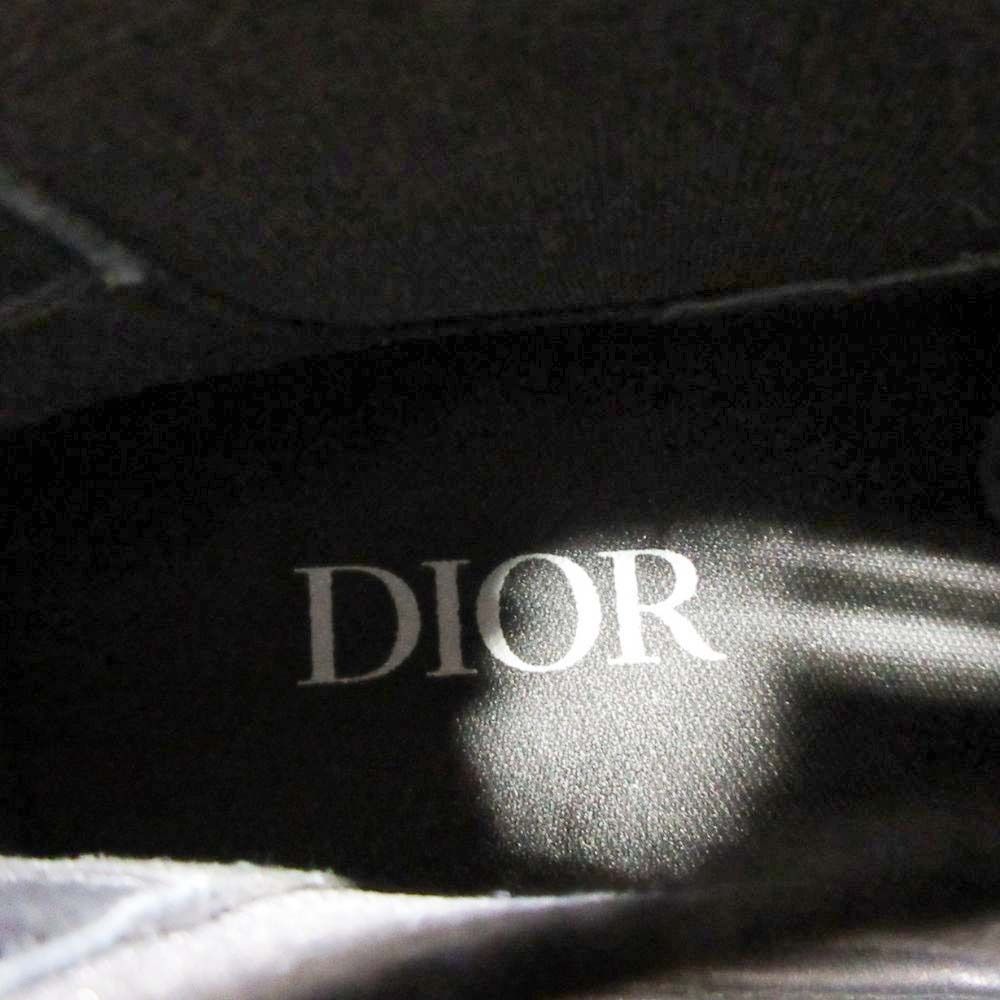 Dior Homme Side Gore Boots Chelsea Leather Shoes 40 Black — view 9