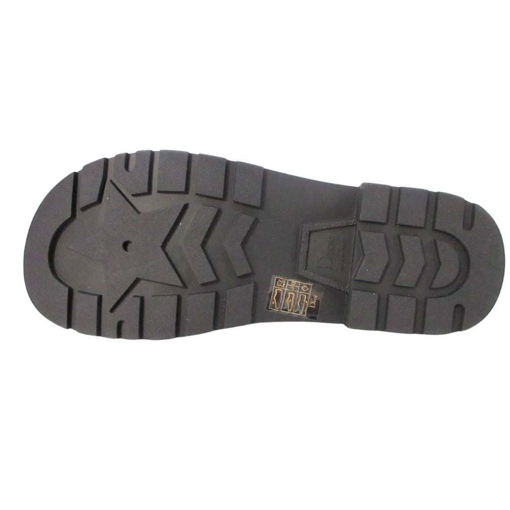 Dior Quake Platform Slide Sandals Shoes Black — view 5