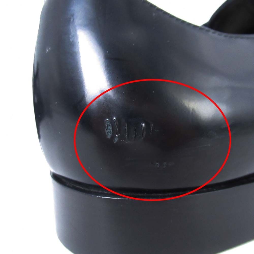 Dior Dress Shoes Plain Toe Derby Leather 38.5 Black — view 7