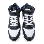 Hermes Freestyle Sneakers High Cut Series Logo Shoes 40.5 Black White Blue — view 2