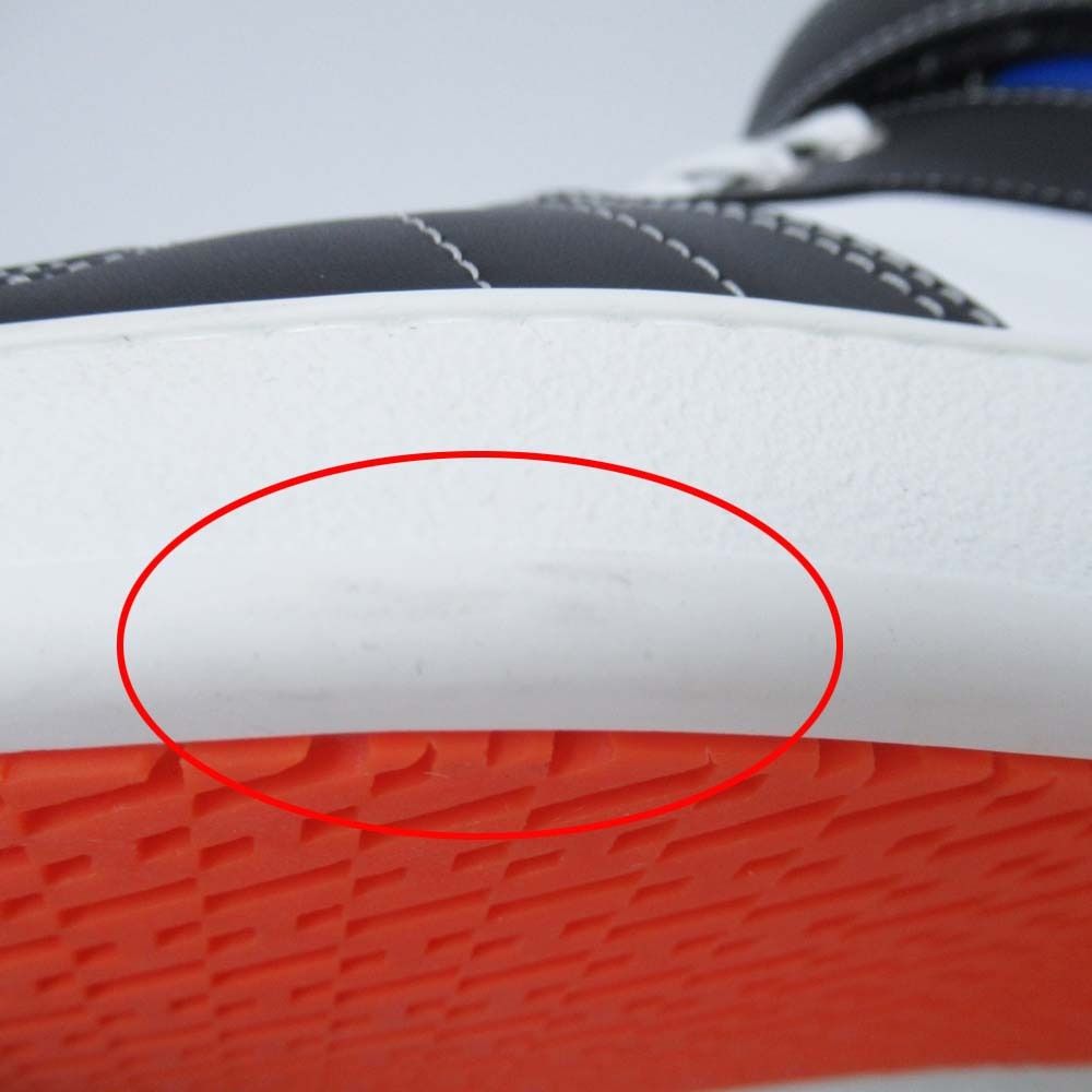 Hermes Freestyle Sneakers High Cut Series Logo Shoes 40.5 Black White Blue — view 9