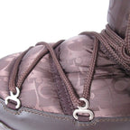 Dior Homme Snow Boots Jacquard Logo Shoes 41 Brown — view 7