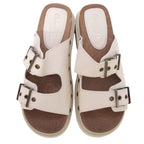 Dior Quake Platform Slide Sandals Shoes Ivory — view 3