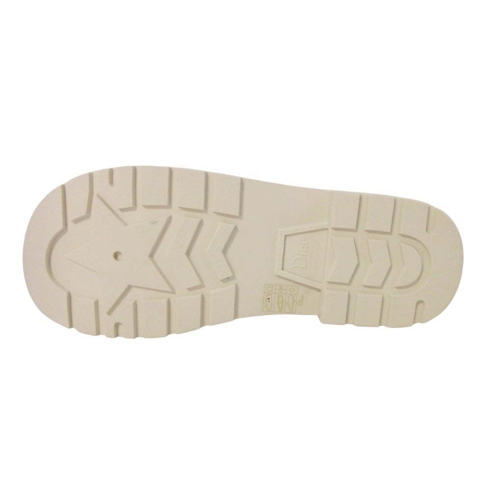 Dior Quake Platform Slide Sandals Shoes Ivory — view 6