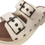 Dior Quake Platform Slide Sandals Shoes Ivory — view 7
