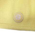 Hermes Gabrielle Beret Linen Silk Hat Cap 57 cm Yellow Handbag — view 7