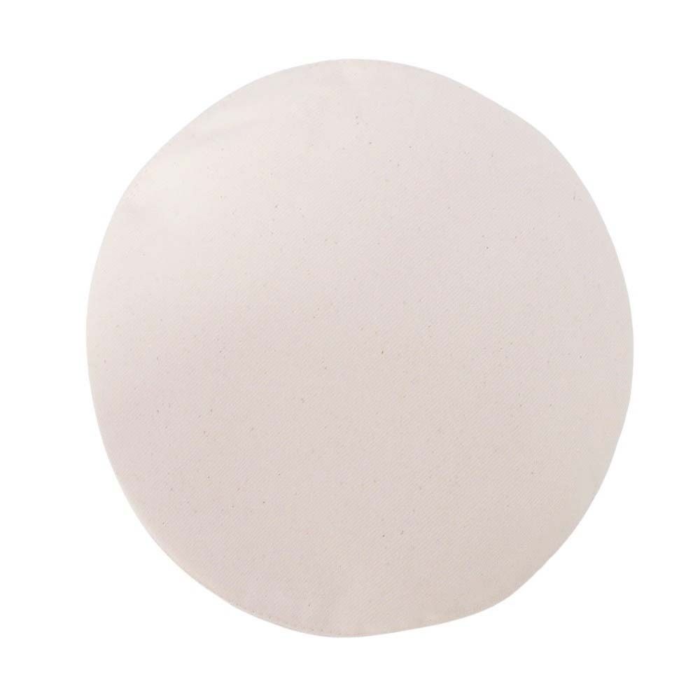 Hermes Gabrielle Beret Denim Leather Trim Series Button Hat 57 cm Ivory Handbag — view 5
