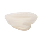 Hermes Gabrielle Beret Denim Leather Trim Series Button Hat 57 cm Ivory Handbag — view 3