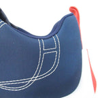 Hermes Envol Thick Sole Sneakers Stitch Shoes 41.5 Navy Orange — view 6