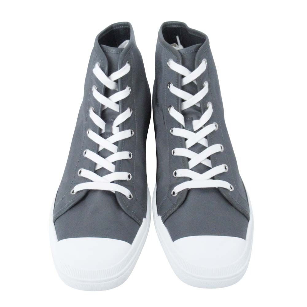Hermes Express Sneakers High Cut Nylon Shoes 44 Gray — view 2