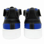 Hermes Freestyle Calfskin Leather Sneakers Shoes High Cut 42 White — view 4