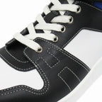Hermes Freestyle Calfskin Leather Sneakers Shoes High Cut 42 White — view 7