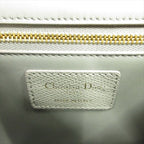 Dior le 30 Monte Ny 30 Montaigne Leather Shoulder Cross Blue Gold Handbag — view 9