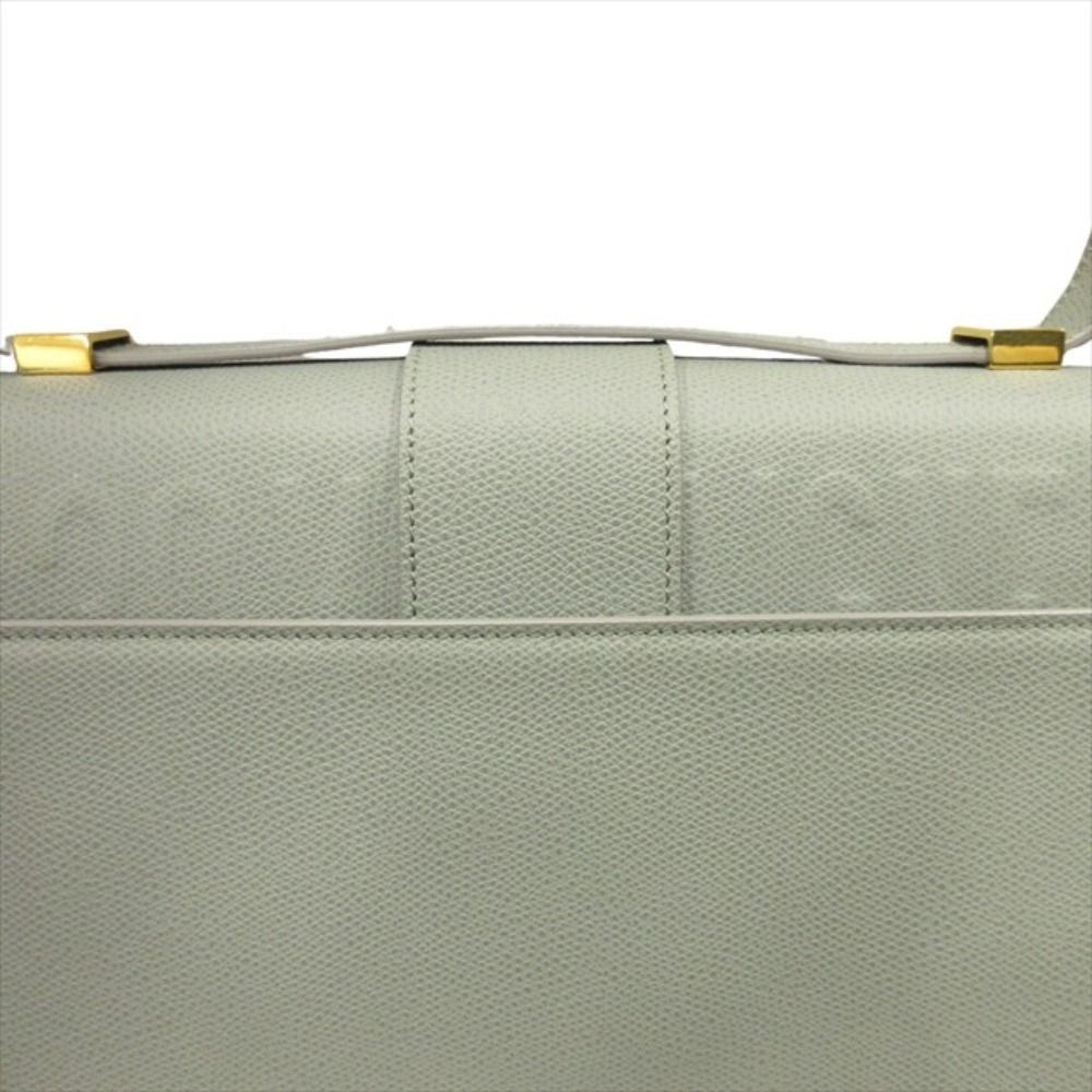 Dior le 30 Monte Ny 30 Montaigne Leather Shoulder Cross Blue Gold Handbag — view 3