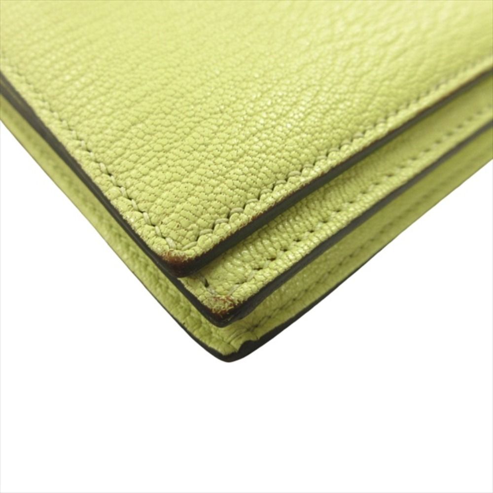 Hermes Bearn Souffle Bifold Wallet Chevre Leather Joanne Bourjohn Hhardware — view 7