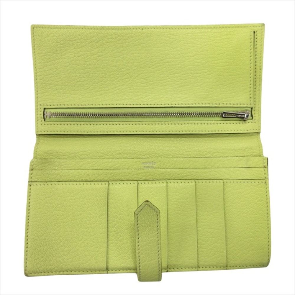 Hermes Bearn Souffle Bifold Wallet Chevre Leather Joanne Bourjohn Hhardware — view 4