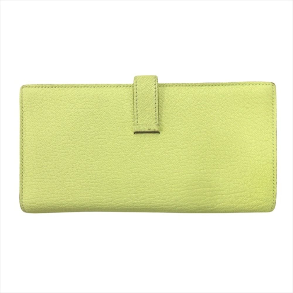 Hermes Bearn Souffle Bifold Wallet Chevre Leather Joanne Bourjohn Hhardware — view 2