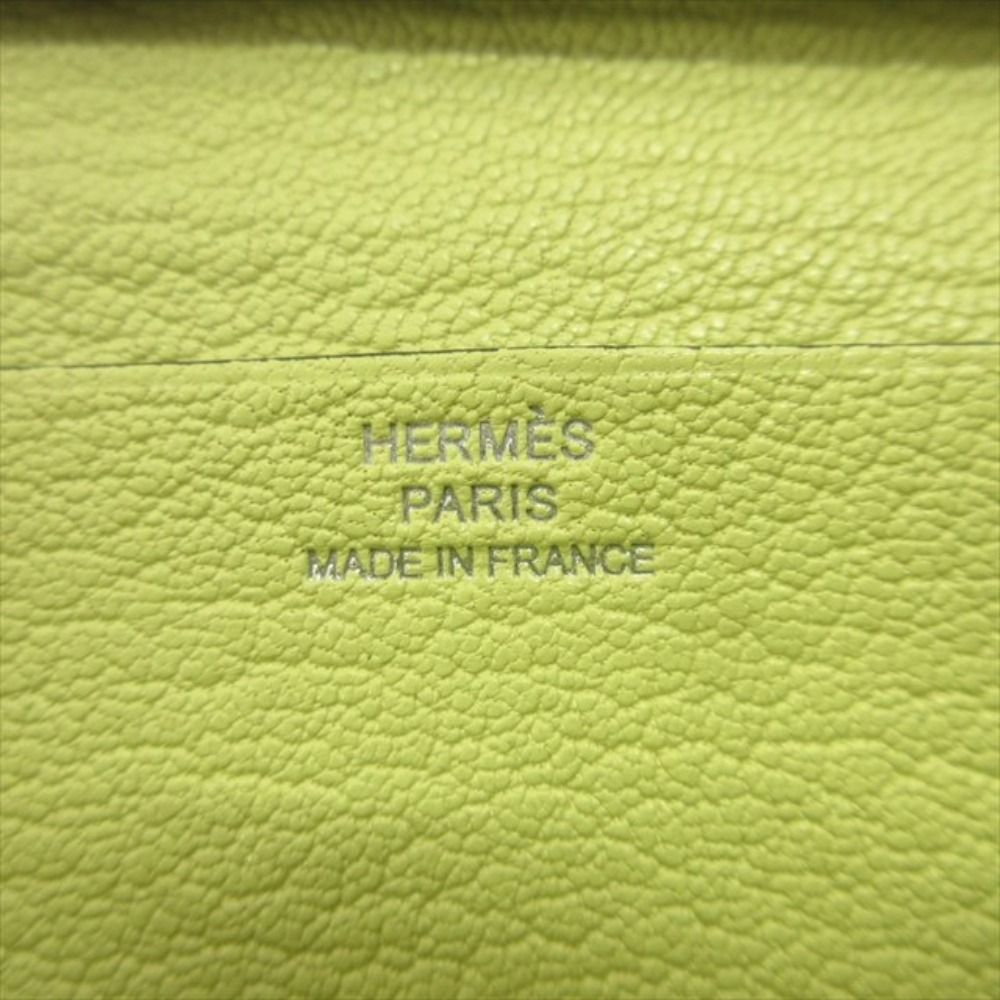 Hermes Bearn Souffle Bifold Wallet Chevre Leather Joanne Bourjohn Hhardware — view 9