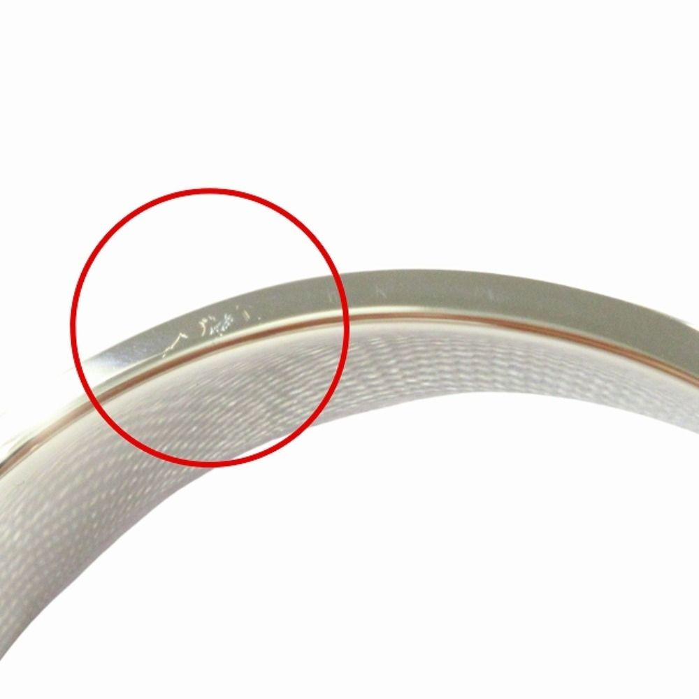 Hermes Clic Bracelet Bangle GM Silver Lila Light Purple — view 7