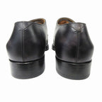 Louis Vuitton Double Monk Strap Dress Business Shoes Leather Silver Black — view 4
