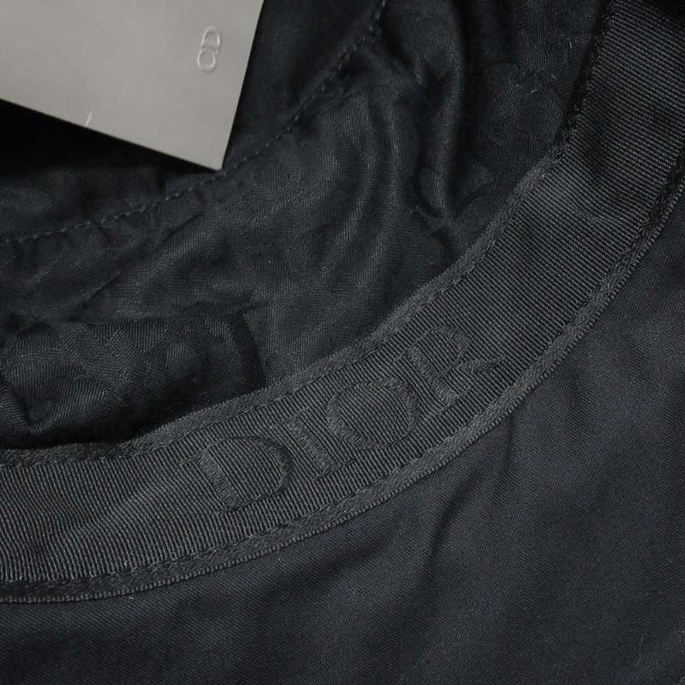 Dior Oak Split Fisherman Bucket Hat Trotter Contrast L Black — view 8